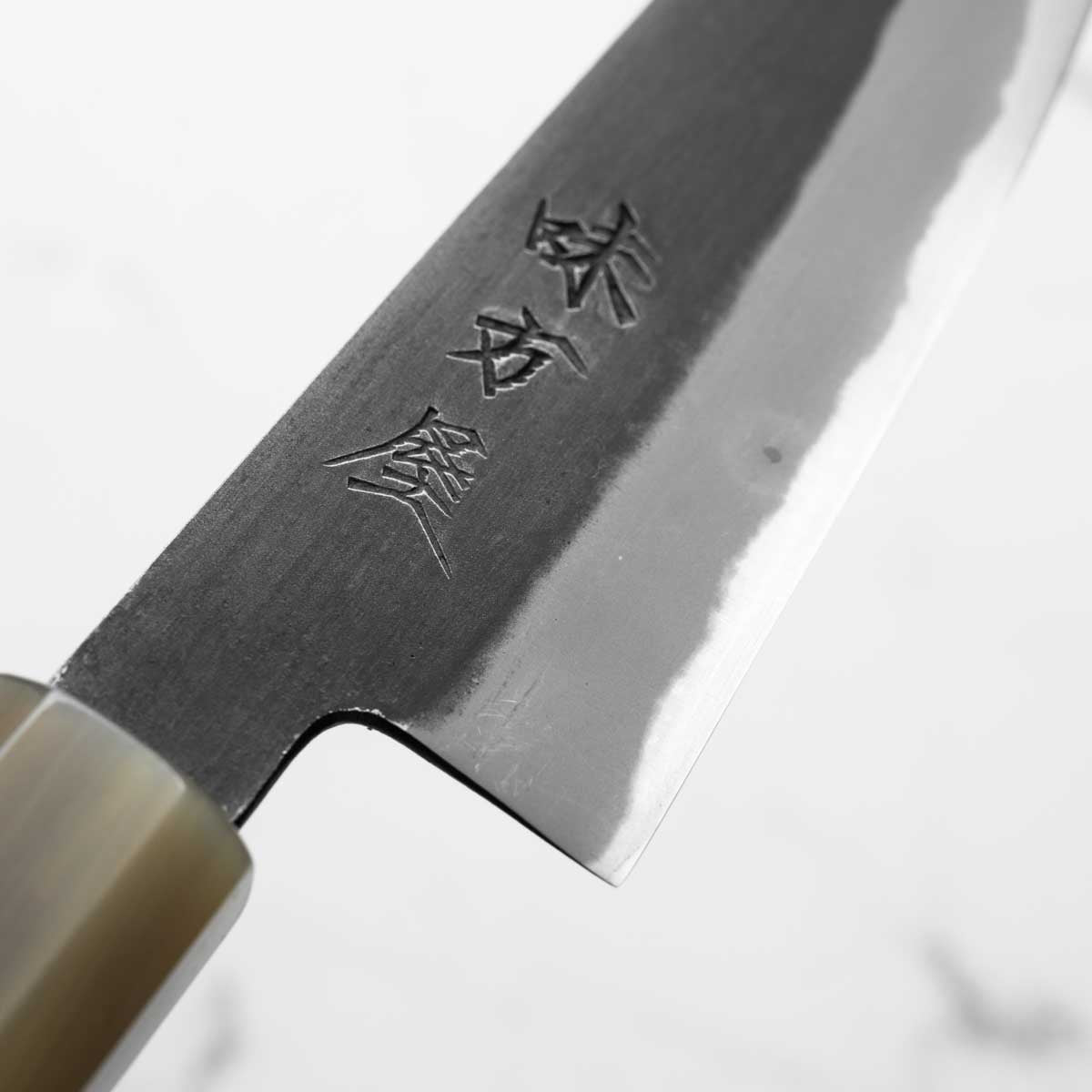 Mutsumi Hinoura Ajikataya White 2 Petty 135mm - Ebony & Blonde