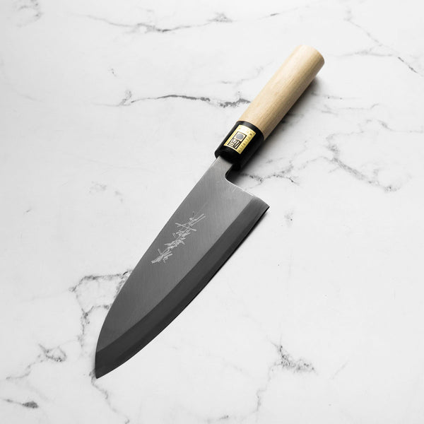Sakai Kanechika Saku Left Handed White 3 Deba 180mm