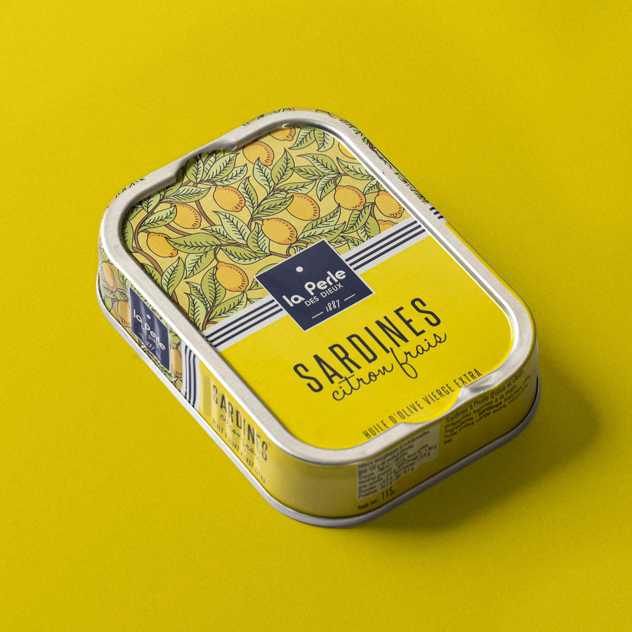 La Perle - des Dieux Sardines in Olive Oil with Fresh Lemon
