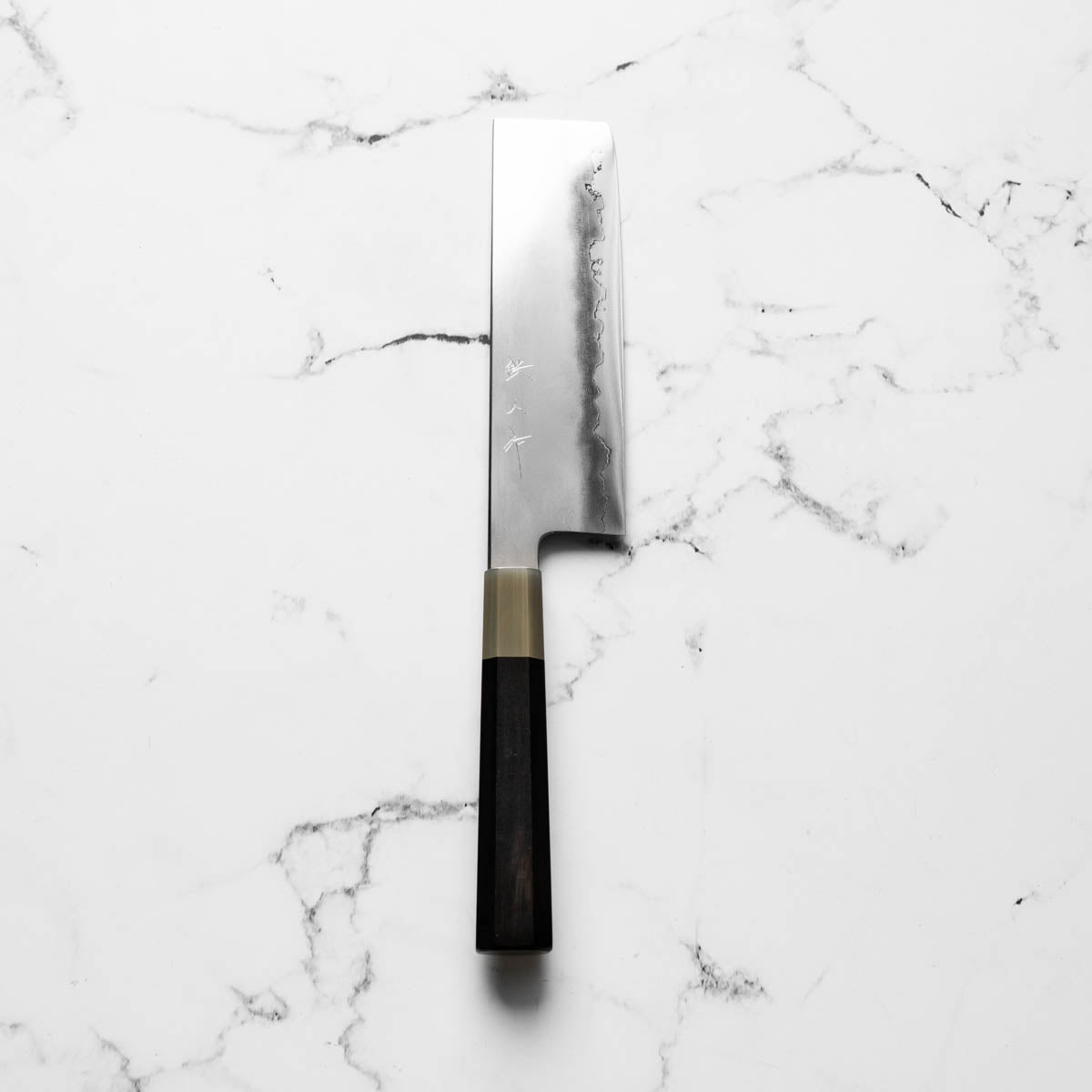 Tetsujin Hamono Ginsan Metal Flow Nakiri 180mm