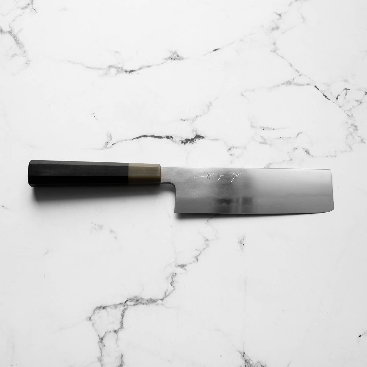 Tetsujin Hamono Ginsan Metal Flow Nakiri 180mm