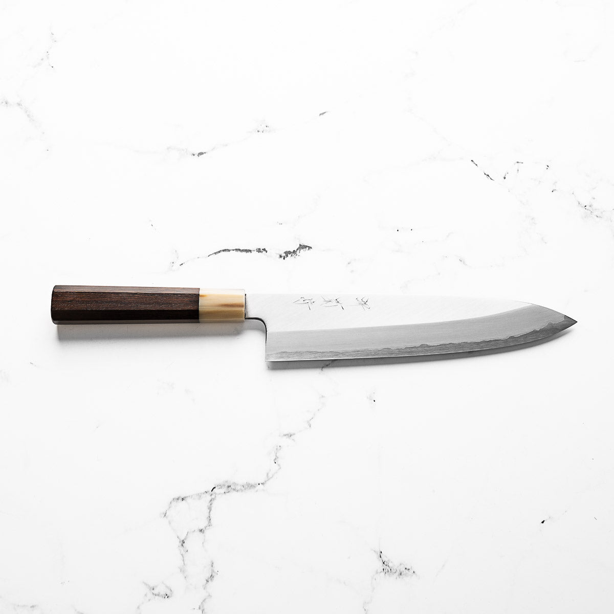 Togashi x Sakai Kikumori White 1 Stainless Clad Gyuto 240mm