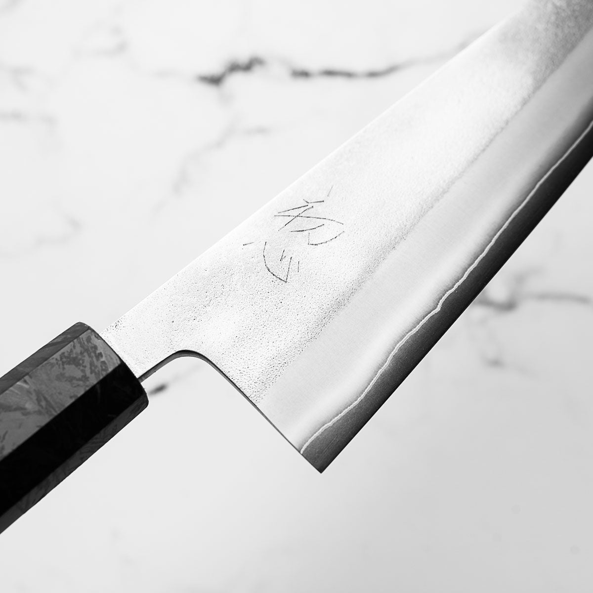 Yoshikane (Hatsukokoro) SKD Nashiji Bunka 165mm - Dark Carbon Fibre