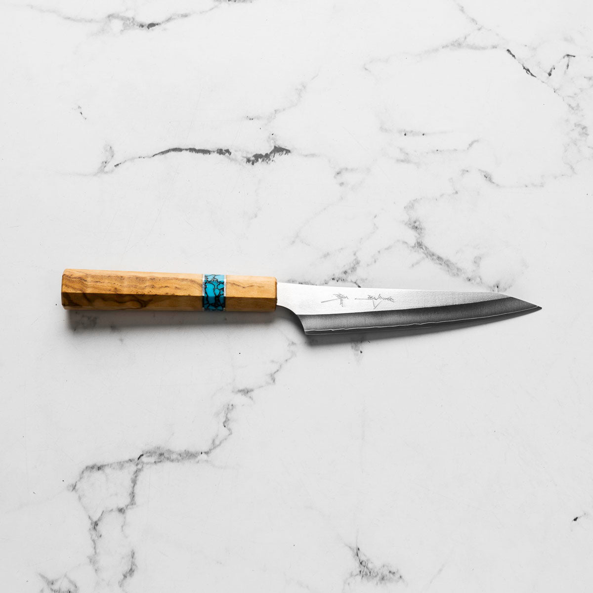 Yu Kurosaki Shin-Gekko VGXEOS Petty 130mm - Olive Wood