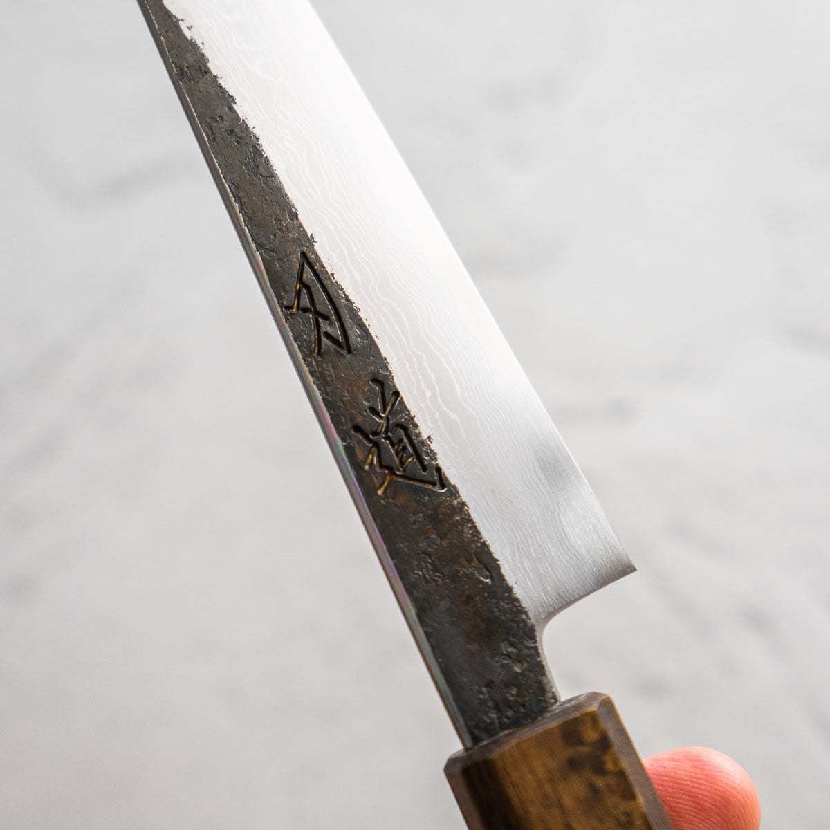 HADO Blue 1 Damascus Petty 150mm - Oak