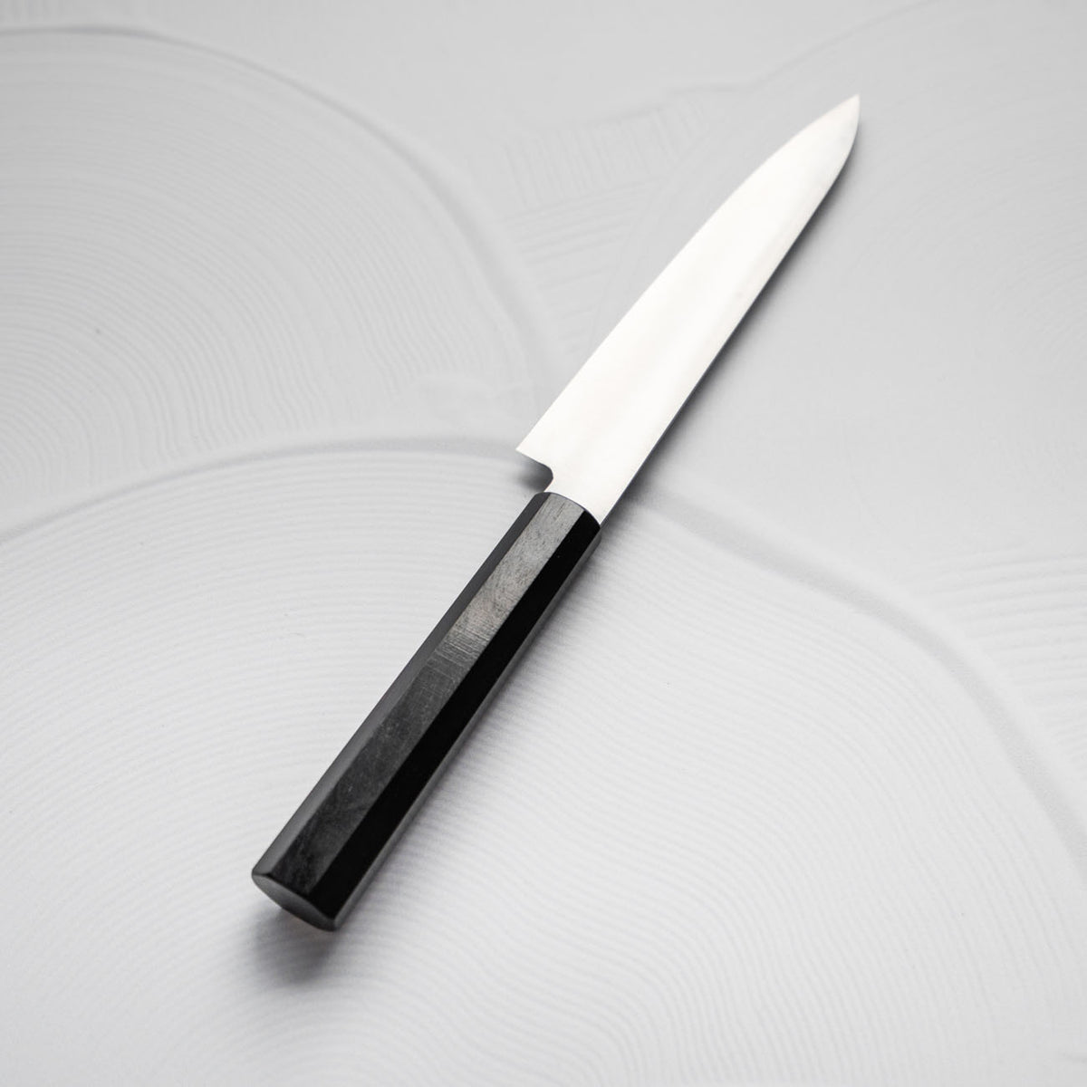 Hatsukokoro Hayabusa Ginsan Petty 150mm - Ebony