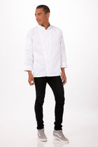 Unisex Hartford Chef Jacket - White