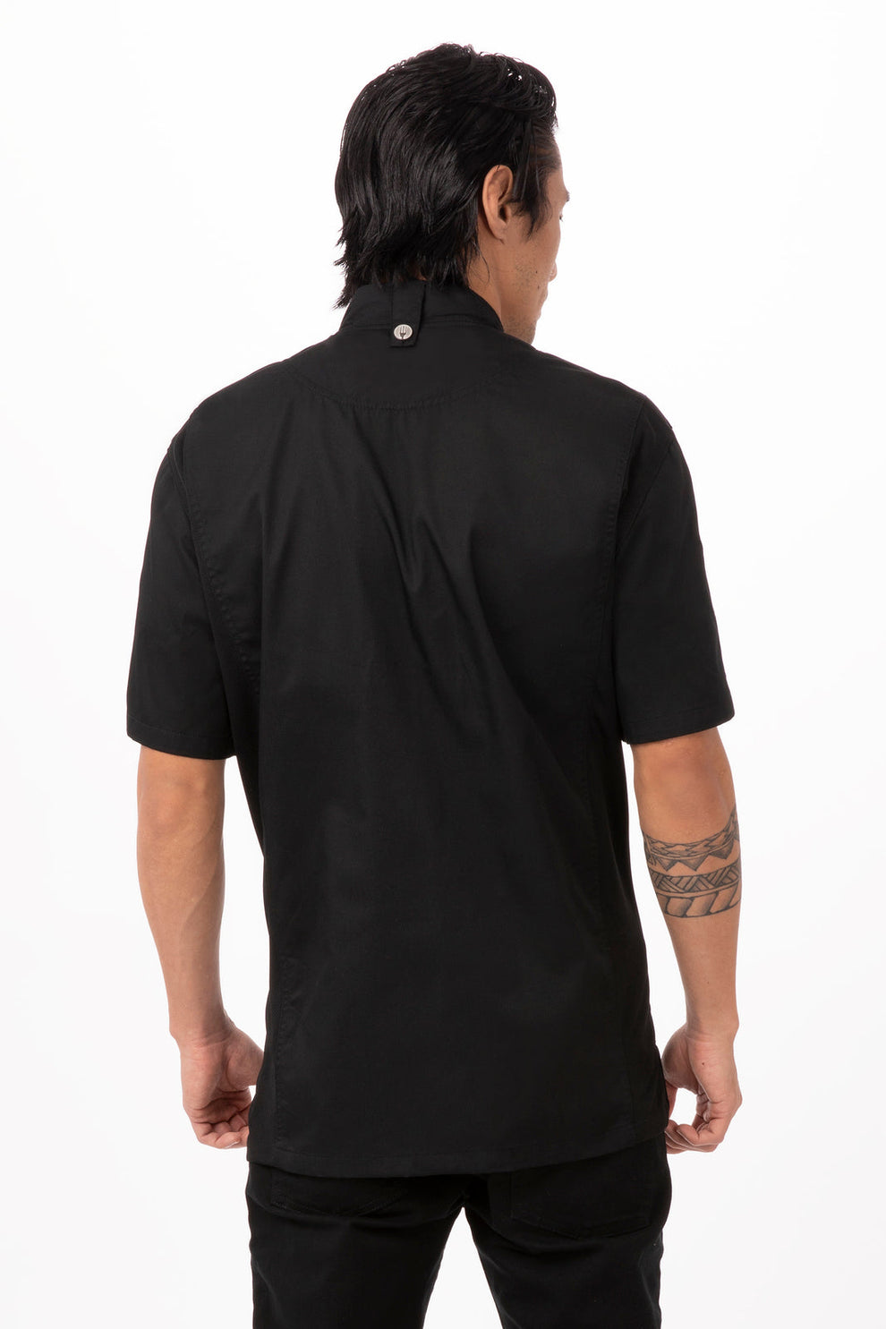 Men's Springfield Chef Jacket - Black