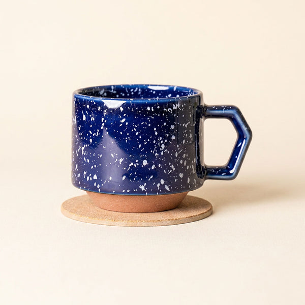 CHIPS Stack Coffee Mug - Splash Navy and White