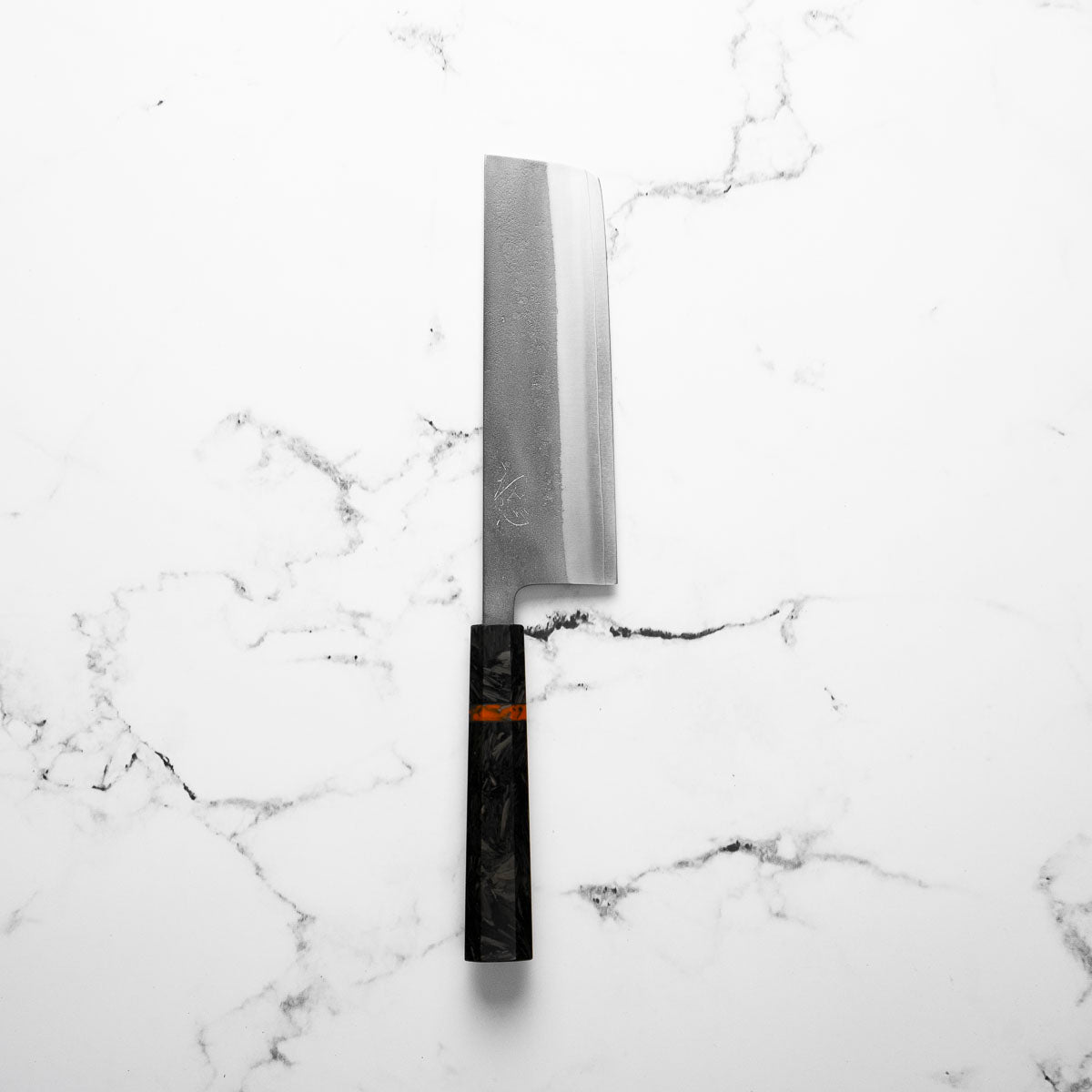 Yoshikane (Hatsukokoro) SKD Nashiji Nakiri 165mm - Carbon Fibre