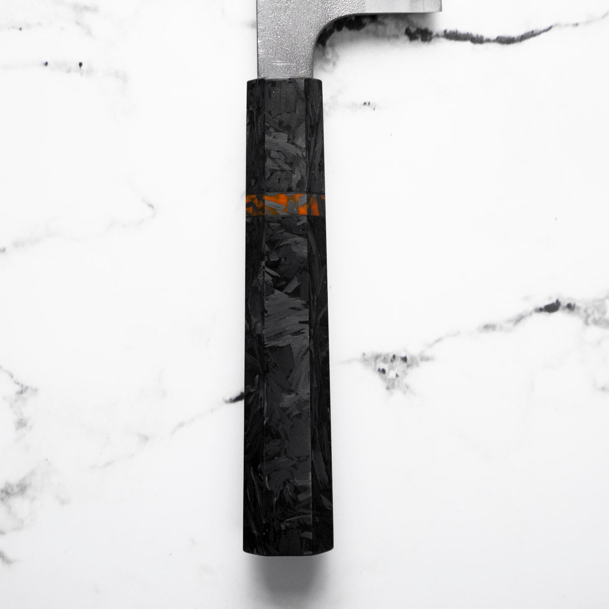 Yoshikane (Hatsukokoro) SKD Nashiji Extra Tall Gyuto 240mm - Carbon Fibre