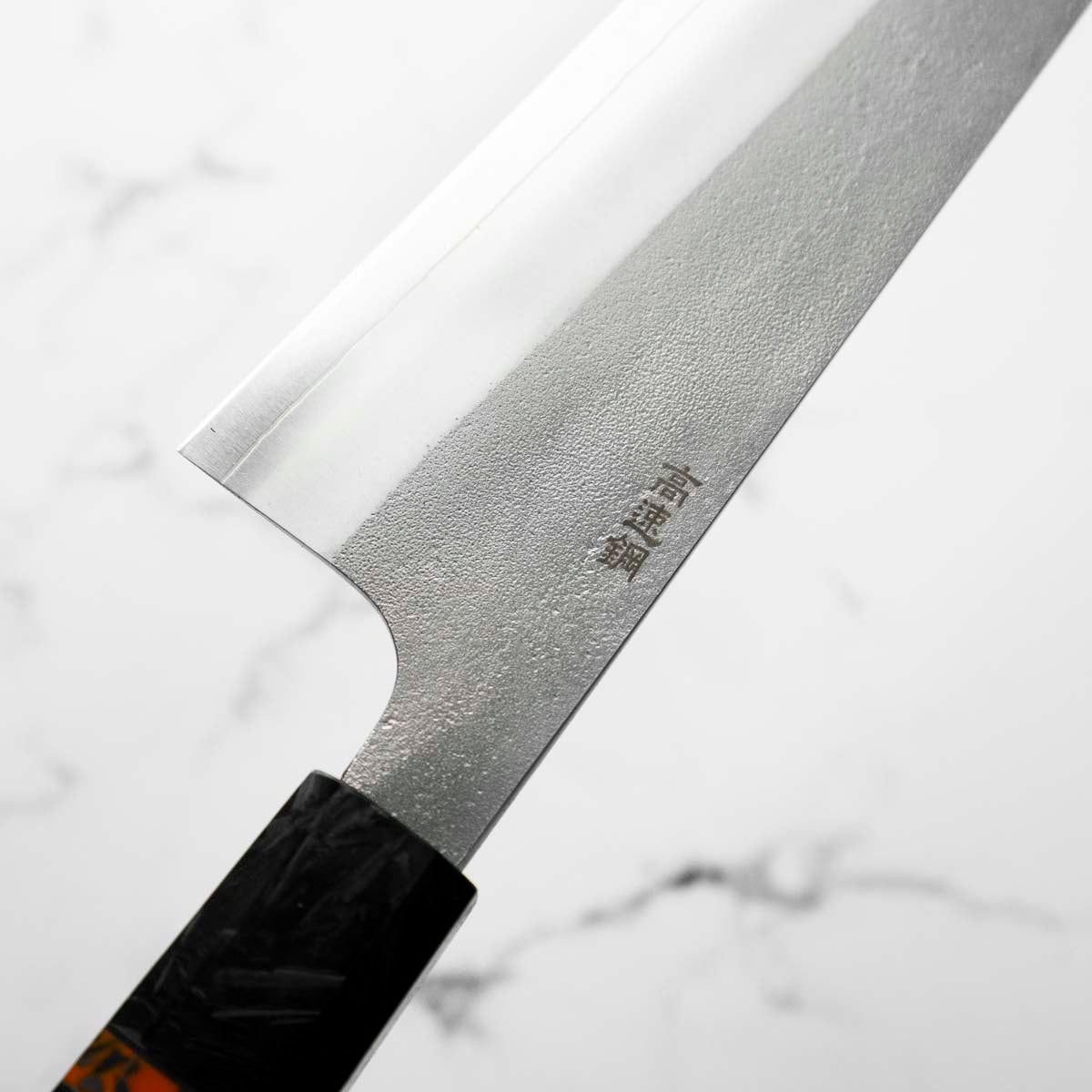 Yoshikane (Hatsukokoro) SKD Nashiji Extra Tall Gyuto 240mm - Carbon Fibre