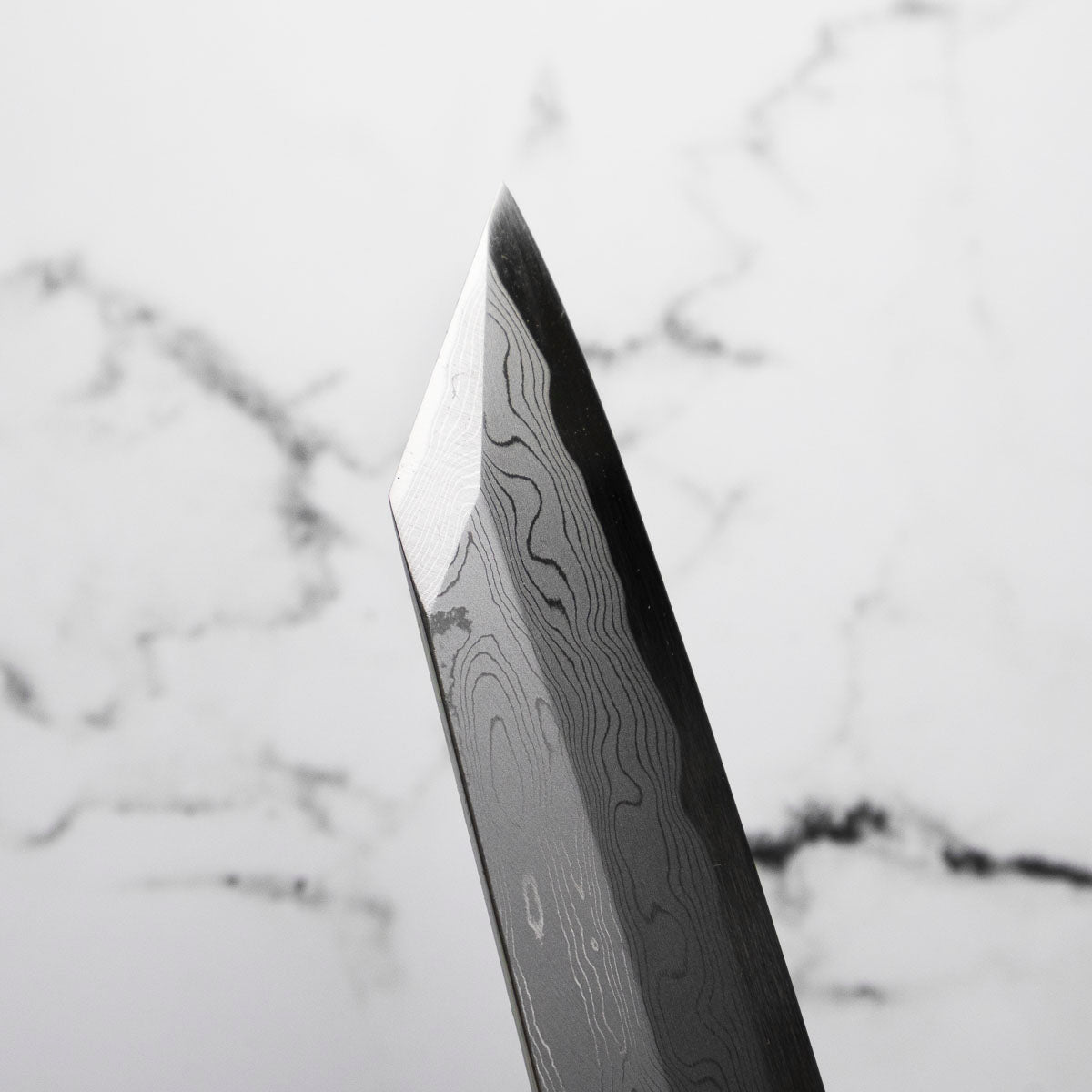 Yamawaki Hamono Nakagawa Satoshi Blue 1 Damascus Kiritsuke Yanagiba 360mm