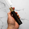 Yamawaki Hamono Nakagawa Satoshi Blue 1 Damascus Kiritsuke Yanagiba 360mm
