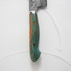 Nigara Hamono SG2 Raindrop Damascus Gyuto 240mm - Turquoise