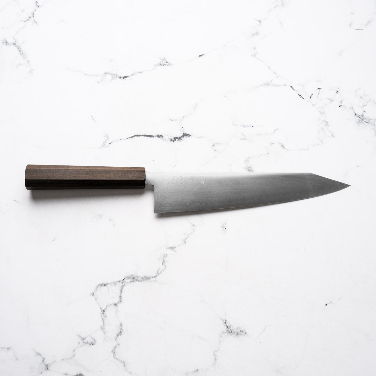 Hatsukokoro Hayabusa SG2 3 Layer Kiritsuke Gyuto 240mm - Mono Bubinga