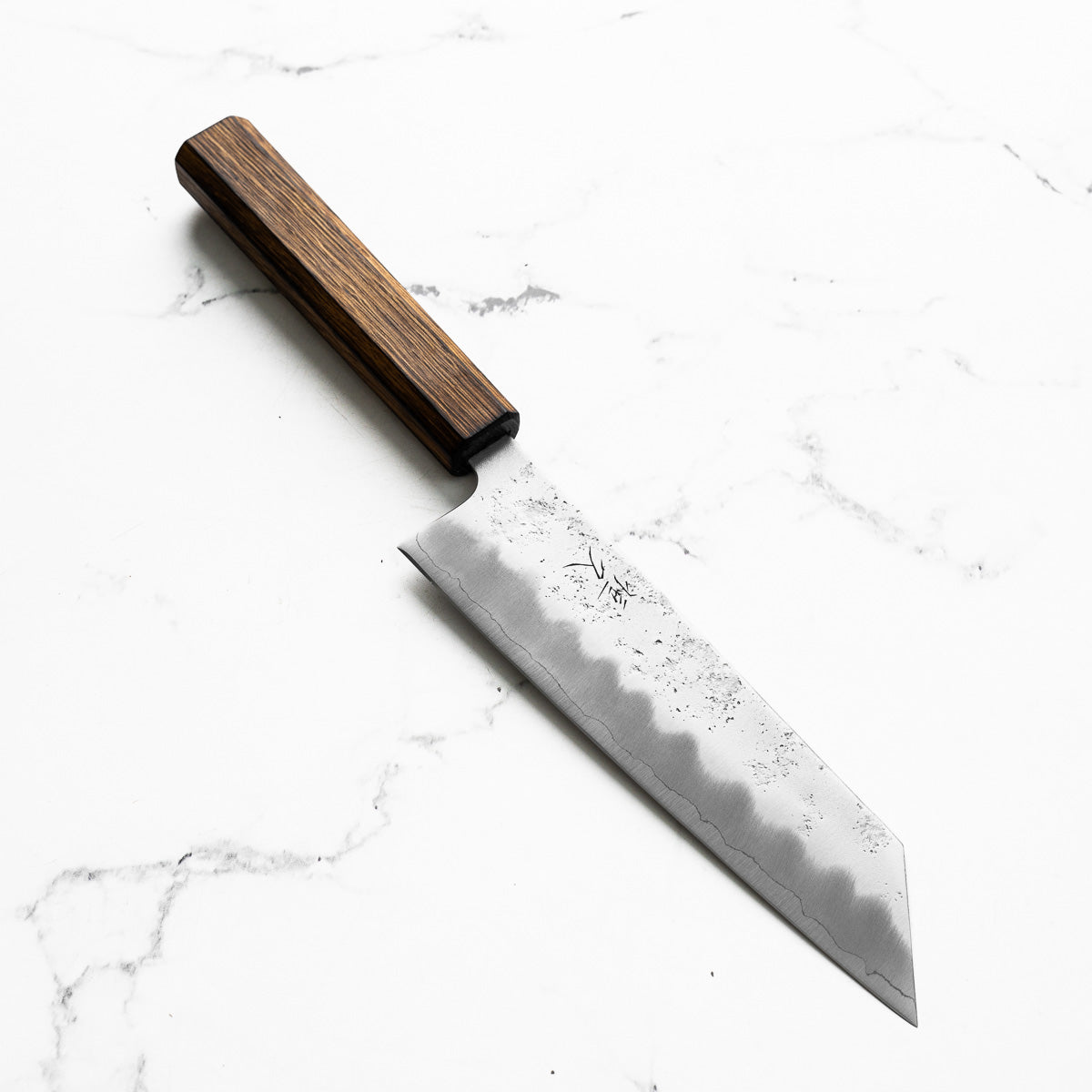 Tsunehisa Ginsan Nashiji Bunka 165mm - Dark Oak