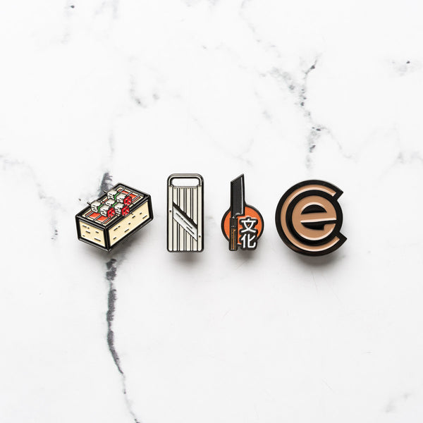 Enamel Pins - 4 Set (Series 1)