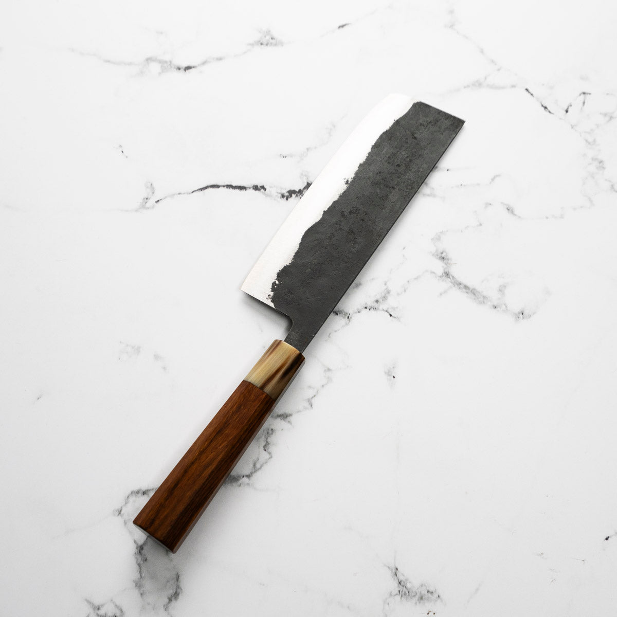 Morihei Hisamoto White 2 Kurouchi Nakiri 165mm - Quince