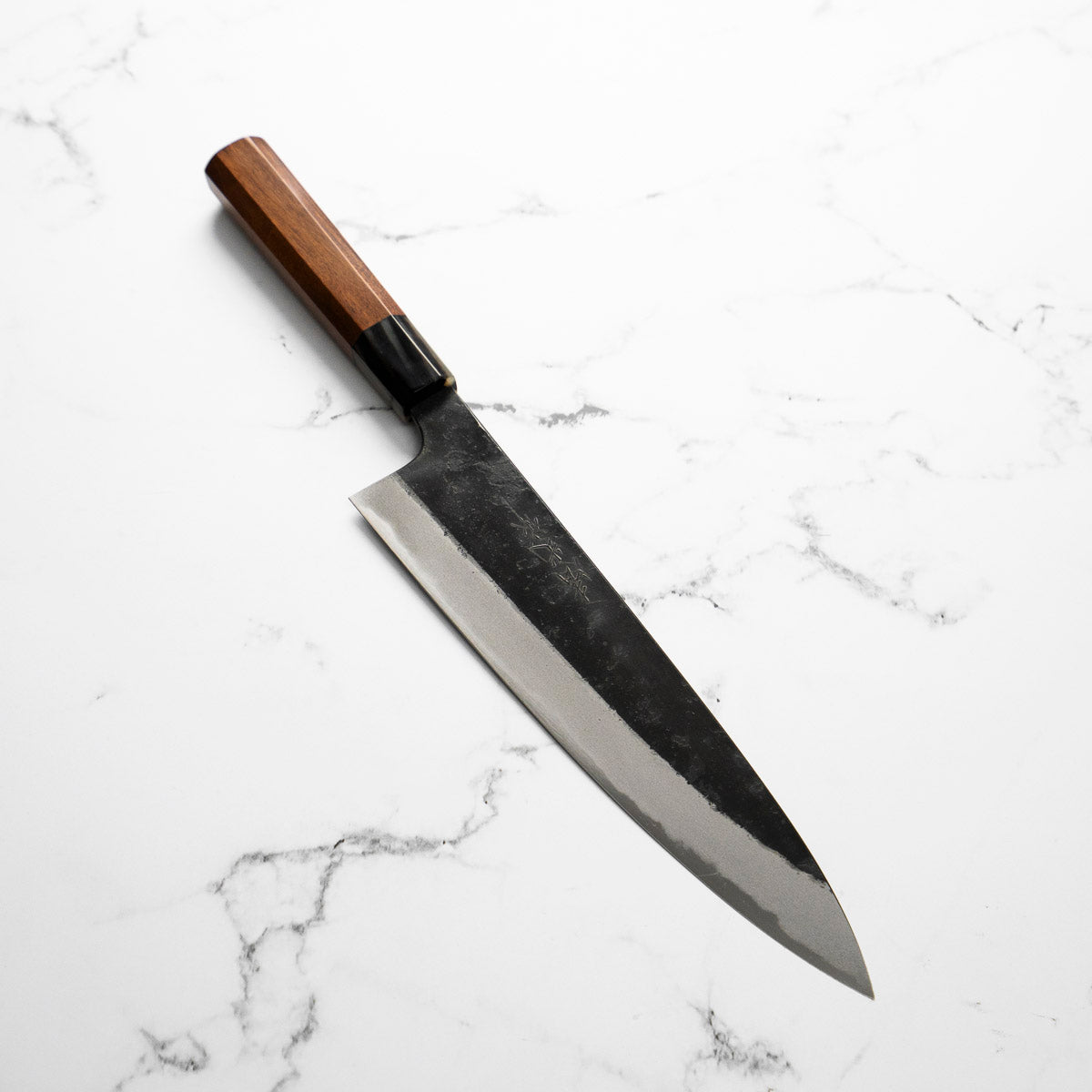 Morihei Kyomitsu Blue 2 Kurouchi Gyuto 240mm - Quince