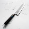 Yoshikane Hamono (Hatsukokoro) SKD Nashiji Gyuto 210mm - Ebony Turquoise