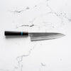 Yoshikane Hamono (Hatsukokoro) SKD Nashiji Gyuto 210mm - Ebony Turquoise