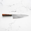 Y.Tanaka x Sakai Kikumori Blue 2 Gyuto 225mm - Siamese Rosewood and Blonde