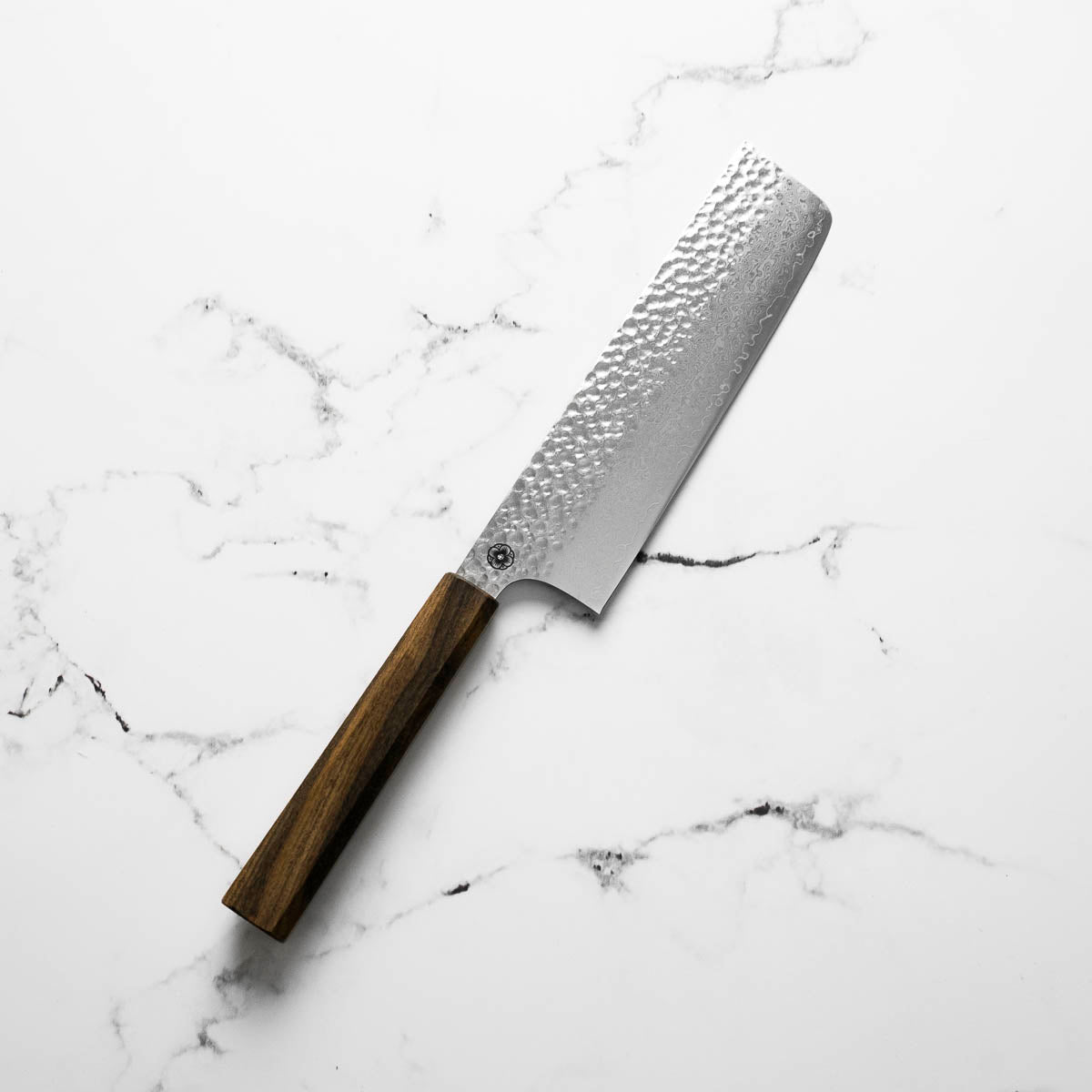 Hajimaru VG10 Tsuchime Damascus Nakiri 180mm