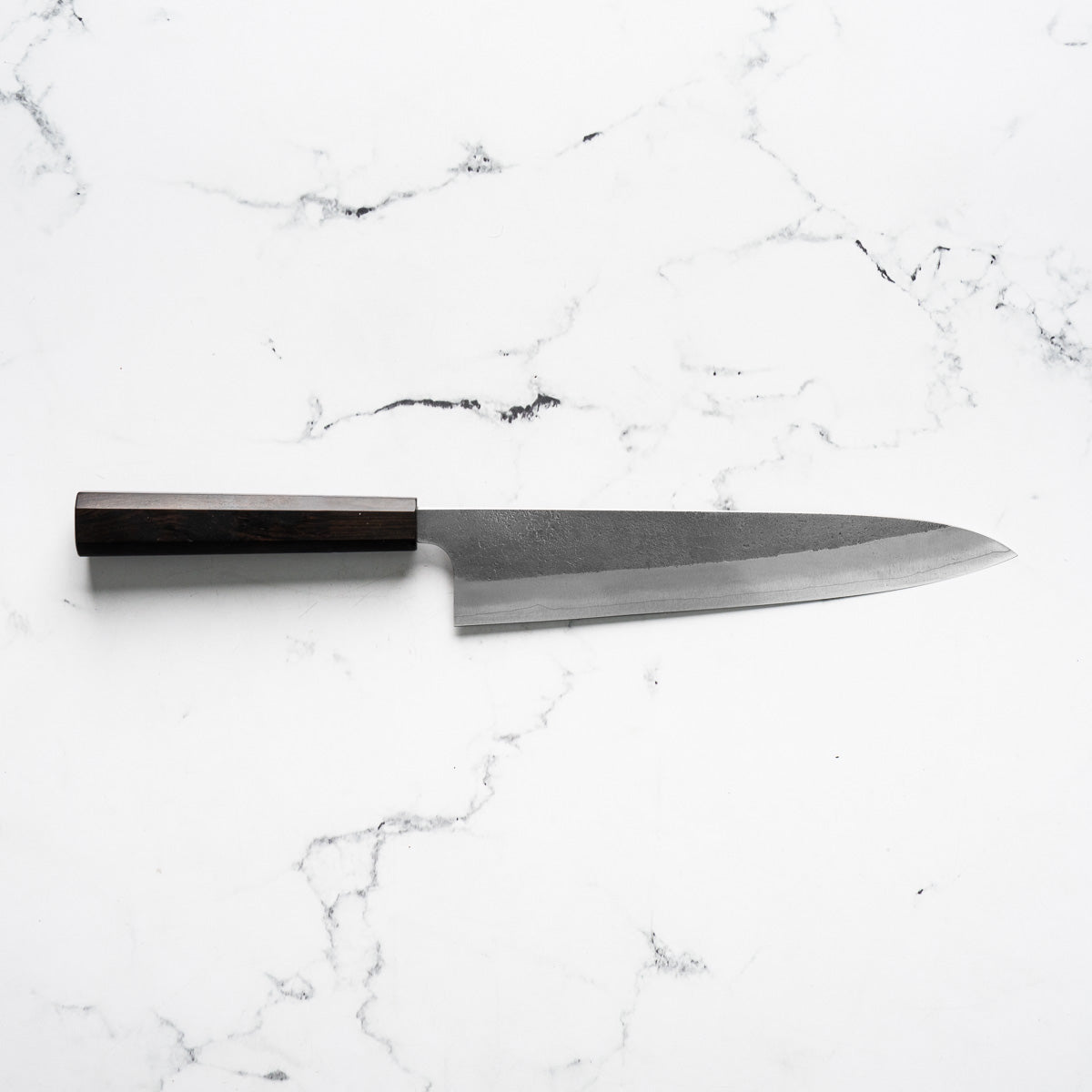 Yoshikane Hamono (Hatsukokoro) SKD Nashiji Gyuto 240mm - Ebony