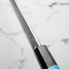 Hatsukokoro Blue 1 Damascus Gyuto 240mm - Turquoise