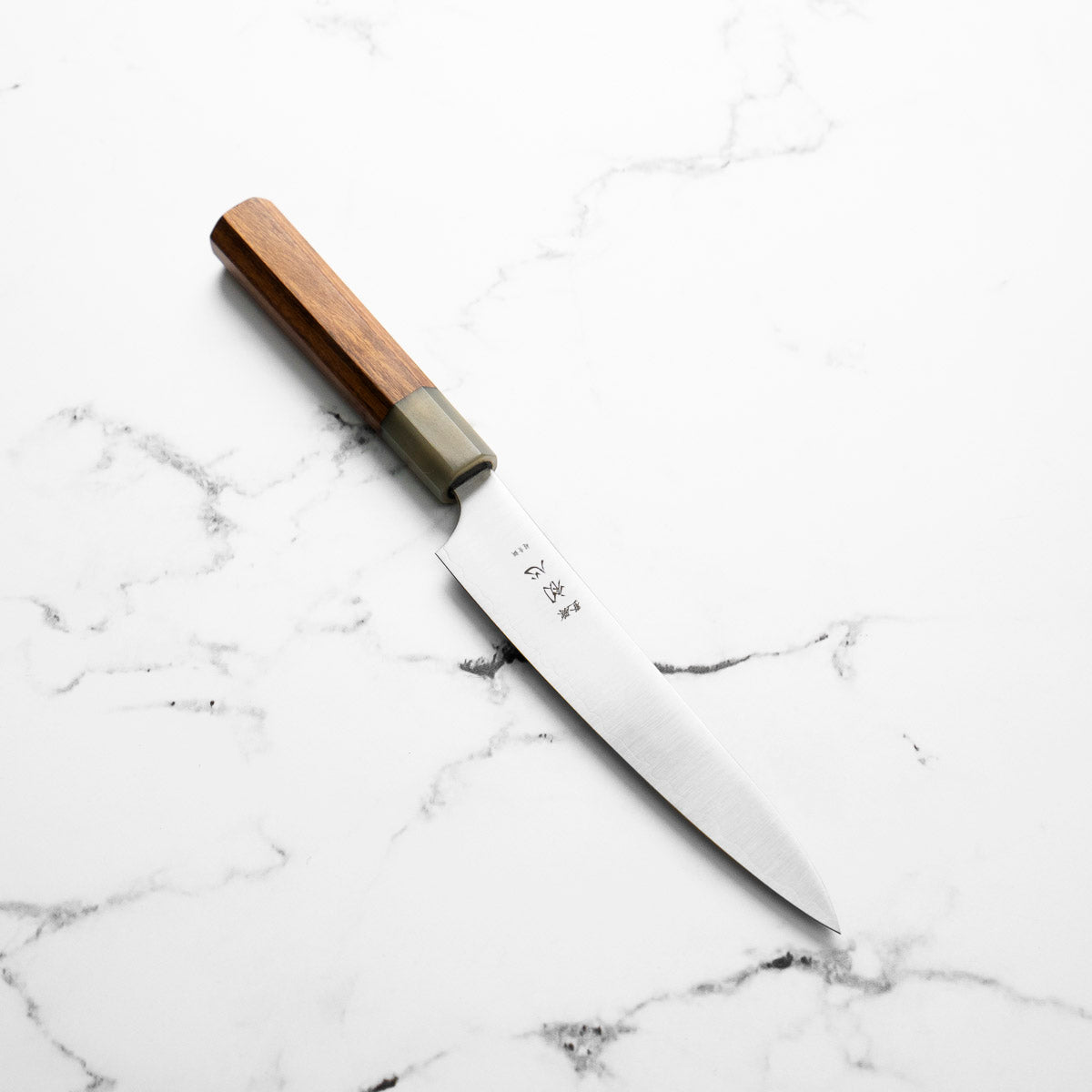 Hatsukokoro Hayabusa Blue Super Petty 150mm - Quince