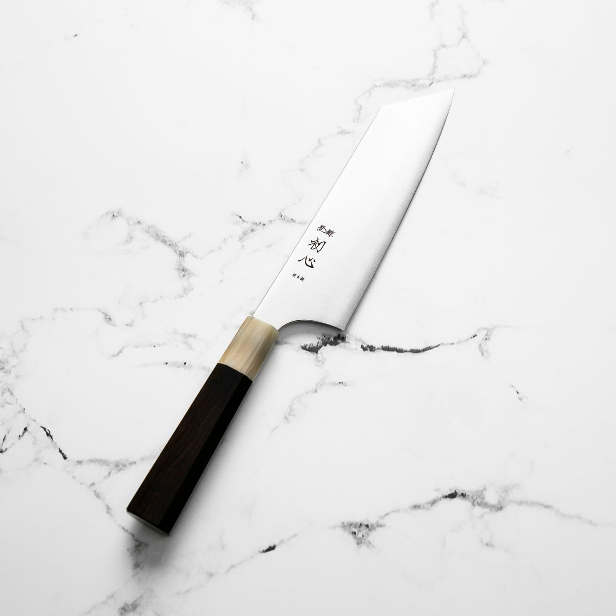 Hatsukokoro Hayabusa Blue Super Bunka 180mm - Ebony & Blonde