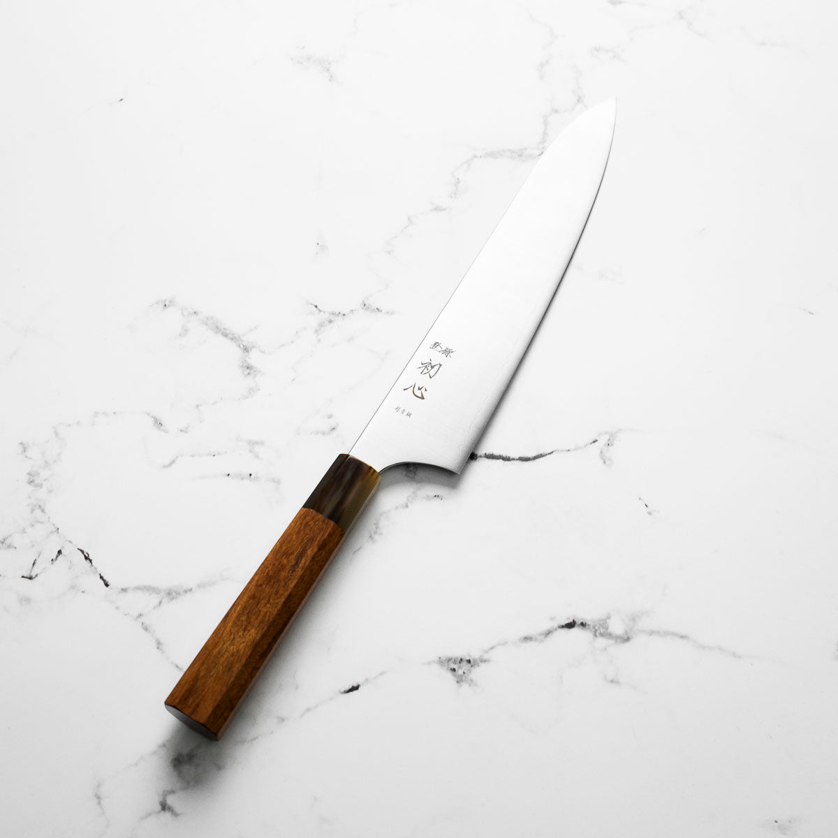 Hatsukokoro Hayabusa Blue Super Gyuto 240mm - Quince