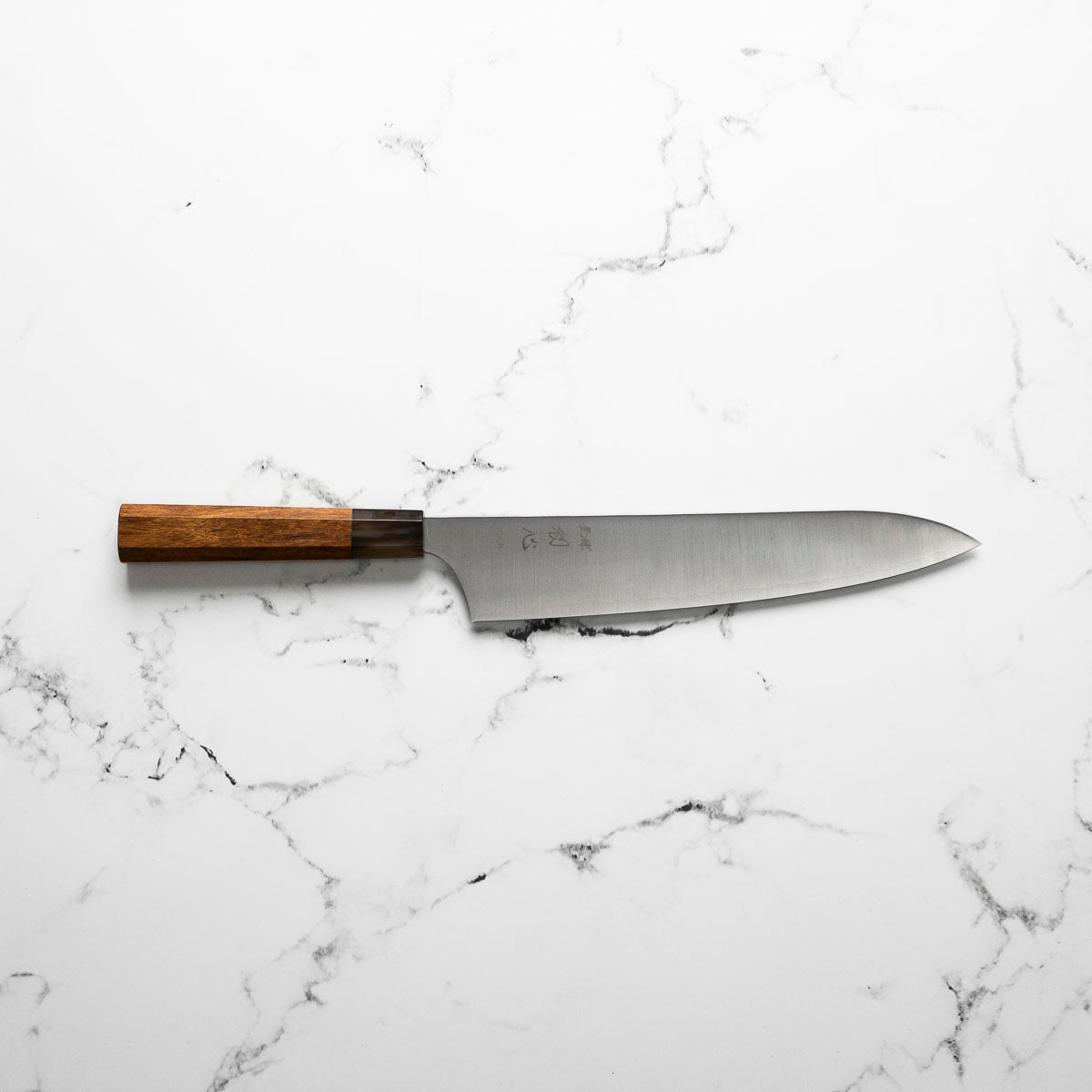 Hatsukokoro Hayabusa Blue Super Gyuto 240mm - Quince