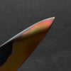Yoshikazu Ikeda White 1 Honyaki Kachikaeshi Gyuto 210mm - Dark Carbon Fibre