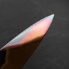Yoshikazu Ikeda White 1 Honyaki Kachikaeshi Gyuto 210mm - Ebony
