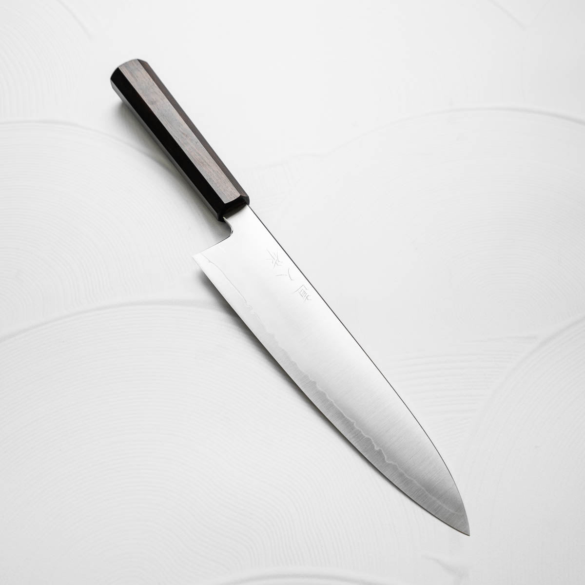 Myojin Riki Seisakusho Cobalt Special Gyuto 240mm w/Saya - Ebony