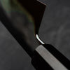 Yoshikazu Ikeda White 1 Honyaki Kachikaeshi Gyuto 210mm - Ebony