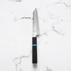 Sakai Kikumori "Choyo" Blue 1 Kiritsuke Petty 135mm - Ebony Turquoise