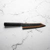 Hatsukokoro Yorokobi SLD Kurouchi Damascus Kiritsuke 210mm - Ebony