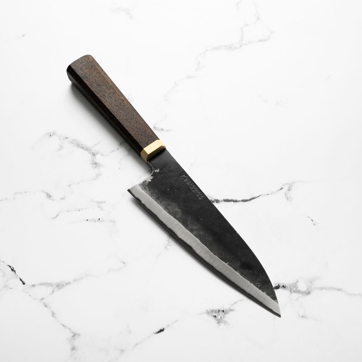 Blenheim Forge Stainless Clad Santoku