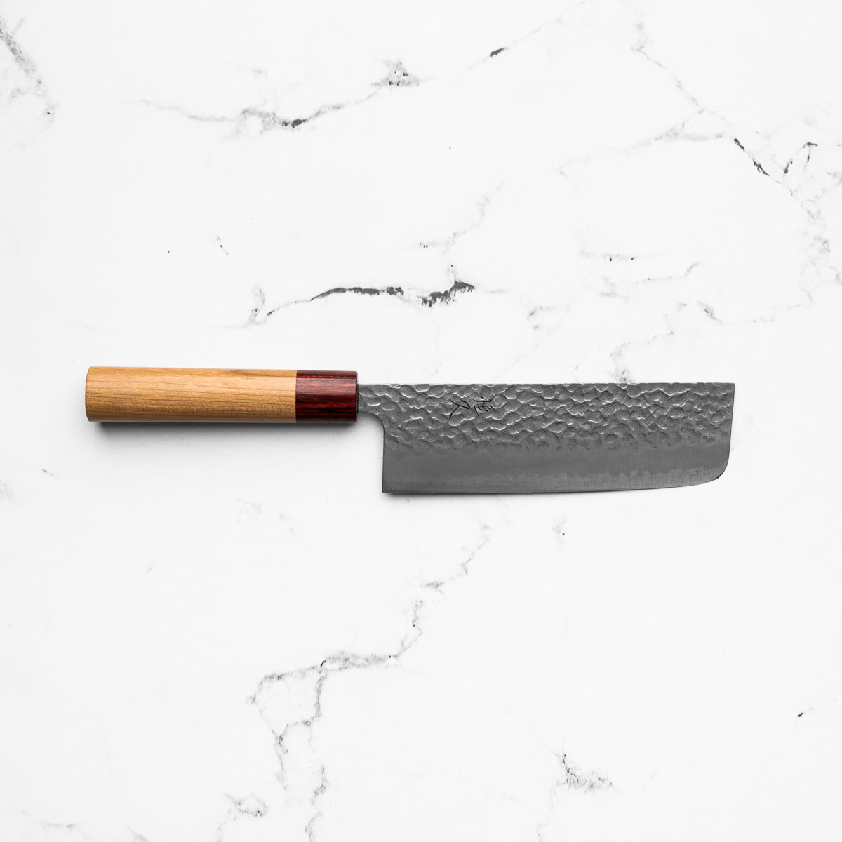 Tsunehisa Blue Super Tsuchime Nakiri 165mm - Cherry
