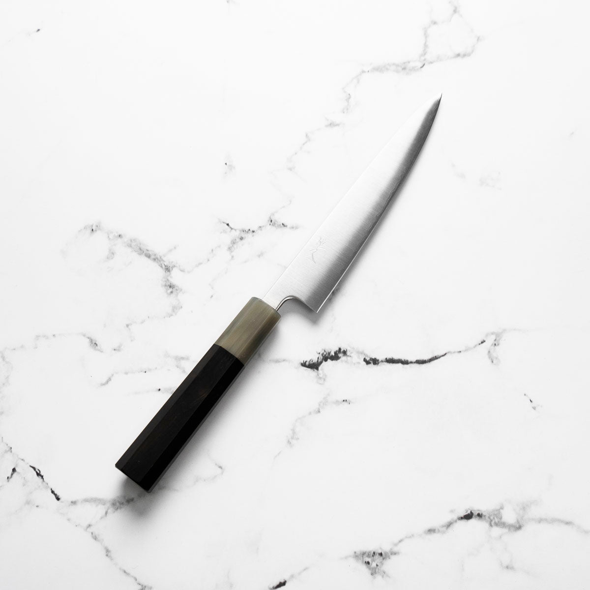 Tsunehisa Migaki Blue Super Petty 150mm - Ebony & Blonde