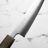 Tsunehisa Migaki Blue Super Petty 150mm - Ebony & Blonde