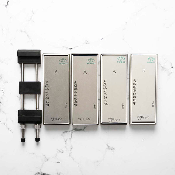 Morihei Hishiboshi 500/1000/4000/6000 Whetstone Bundle