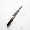 Hatsukokoro Blue 2 Kurouchi Gyuto 210mm - Ebony & Blonde