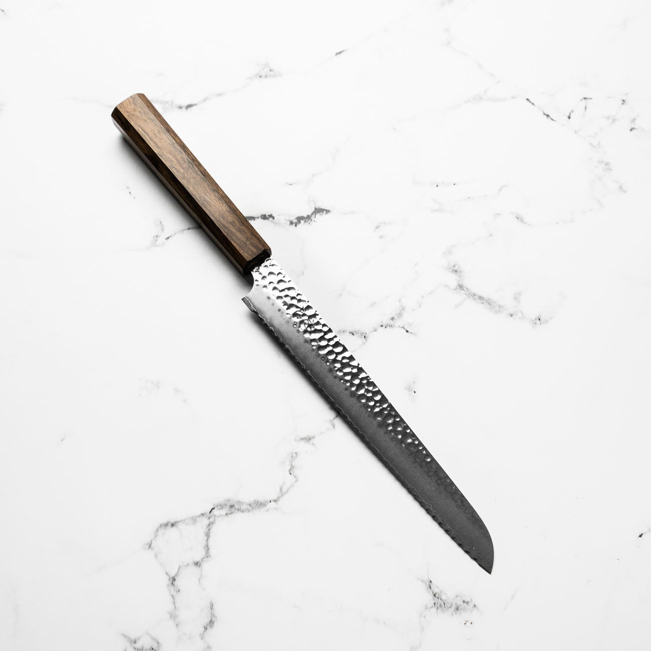 Hatsukokoro Hayabusa VG10 Tsuchime 3 Layer Bread Knife 210mm