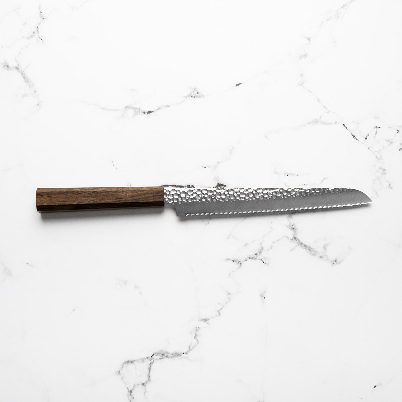 Hatsukokoro Hayabusa VG10 Tsuchime 3 Layer Bread Knife 210mm