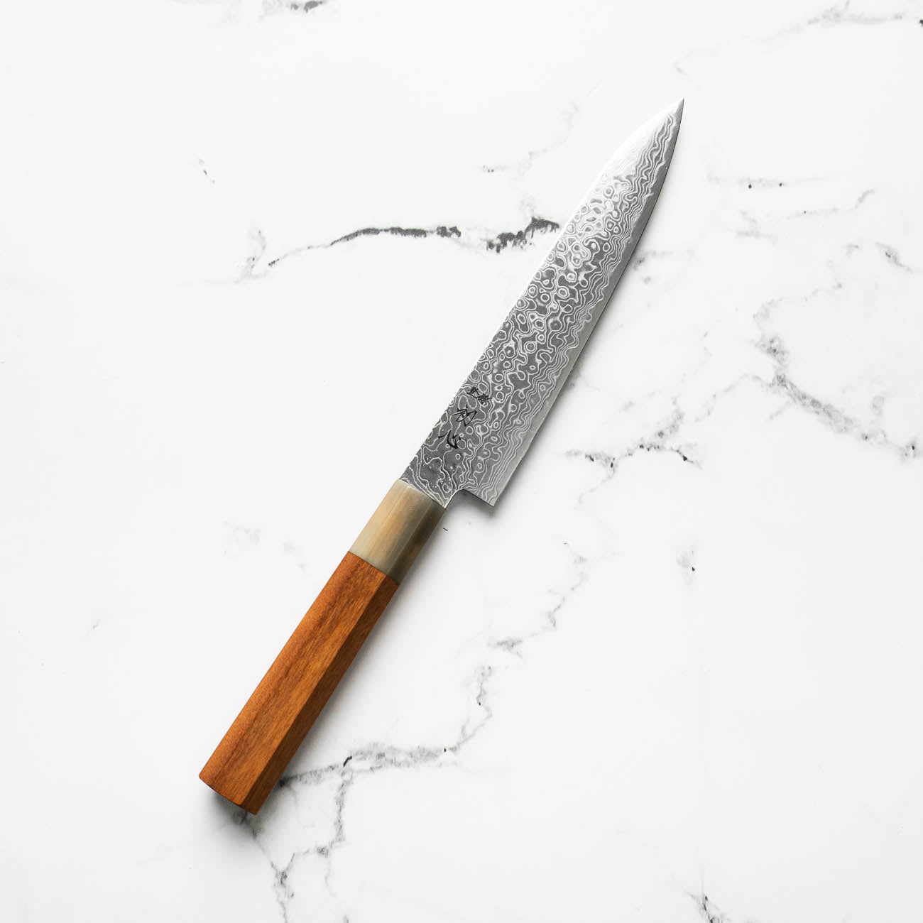 Hatsukokoro Ryuhyo SG2 Damascus Petty 150mm - Quince