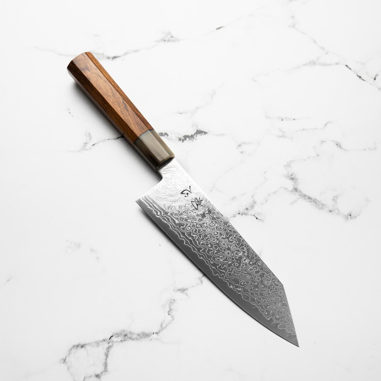 Hatsukokoro Ryuhyo SG2 Damascus Bunka 180mm -  Quince